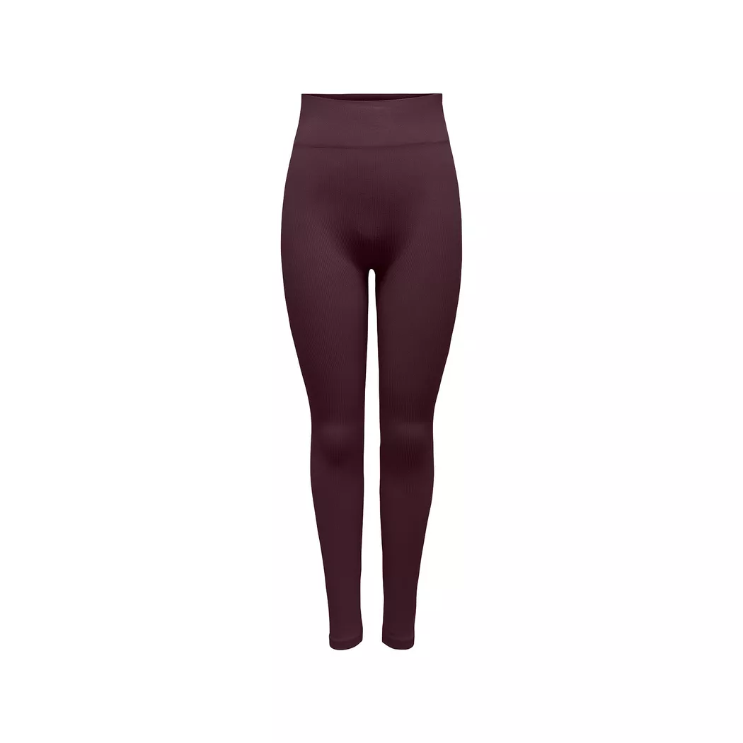 Only Lingerie - Lange Leggings, für Damen, Bordeaux, Größe S/M