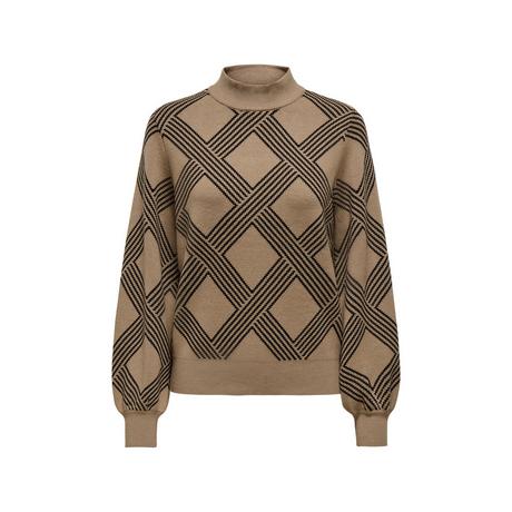 Only Lingerie Anny Jacquard Strickpullover  