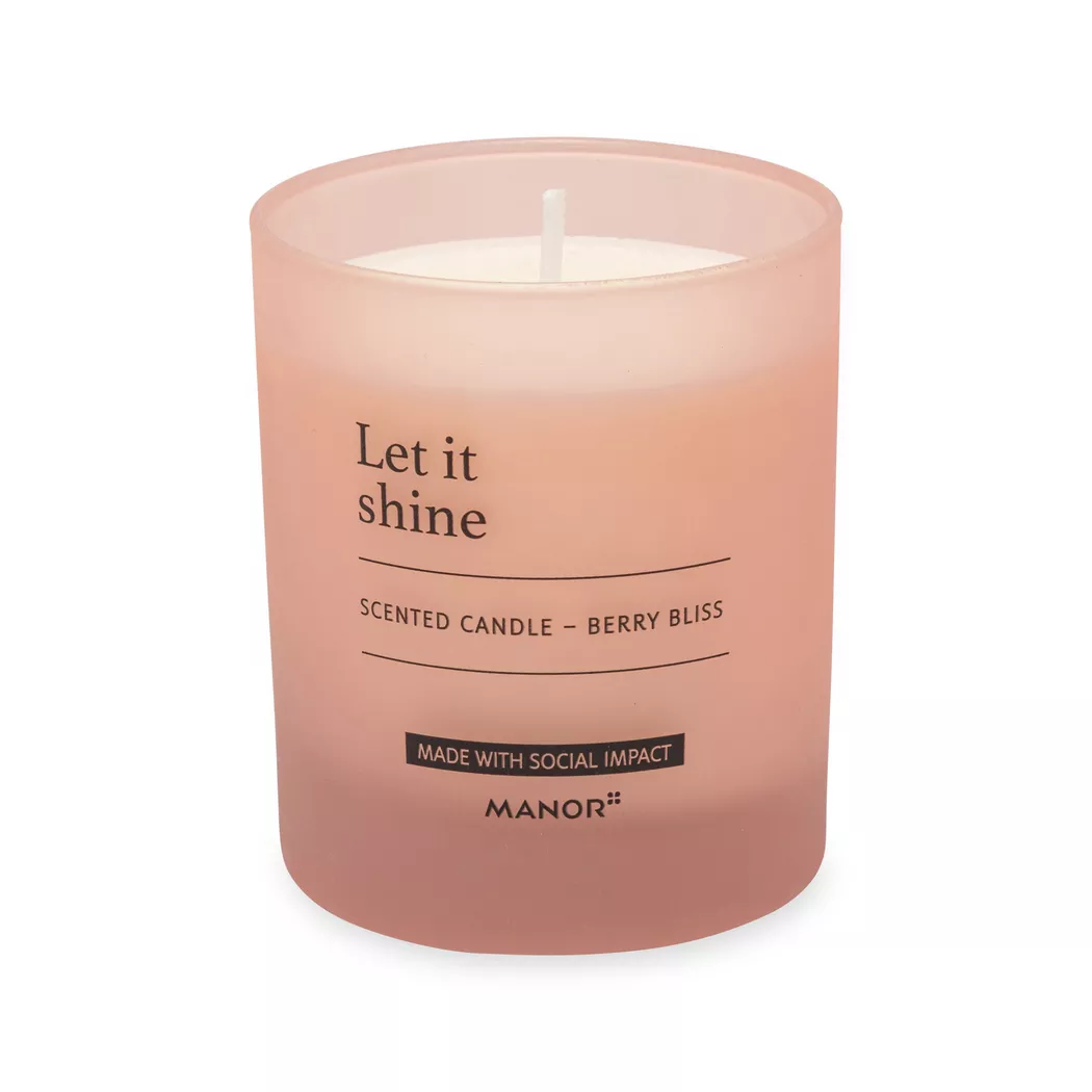 Manor - Duftkerze, 200 g, Rosa