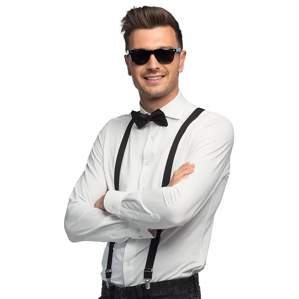 Boland - Partyset schwarz, 3 Teile, Black