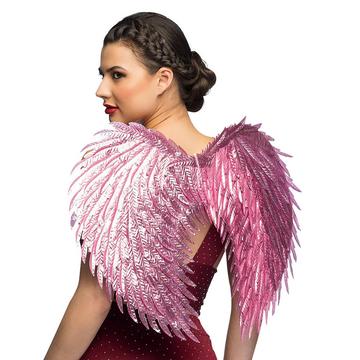 Engelflügel Glam rosa