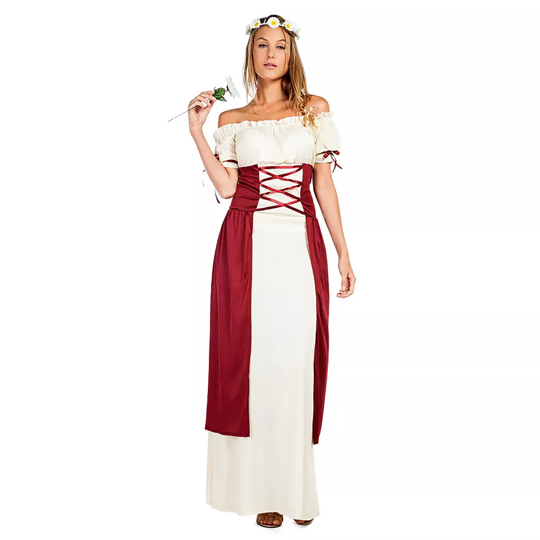 Boland - Kostüm Mittelalter Brunhilda, für Damen, Multicolor, Größe S