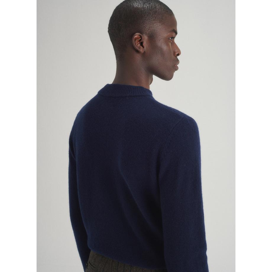 MAISON STANDARDS Esteban Rundhals-Pullover  