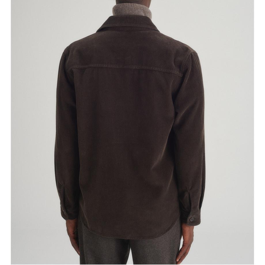 MAISON STANDARDS Gaston Velours Camicia in Velluto a Coste  