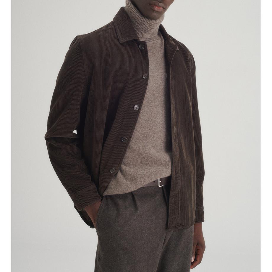 MAISON STANDARDS Gaston Velours Camicia in Velluto a Coste  