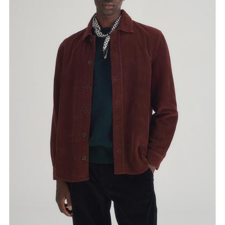 MAISON STANDARDS Gaston Velours Cord Overshirt  