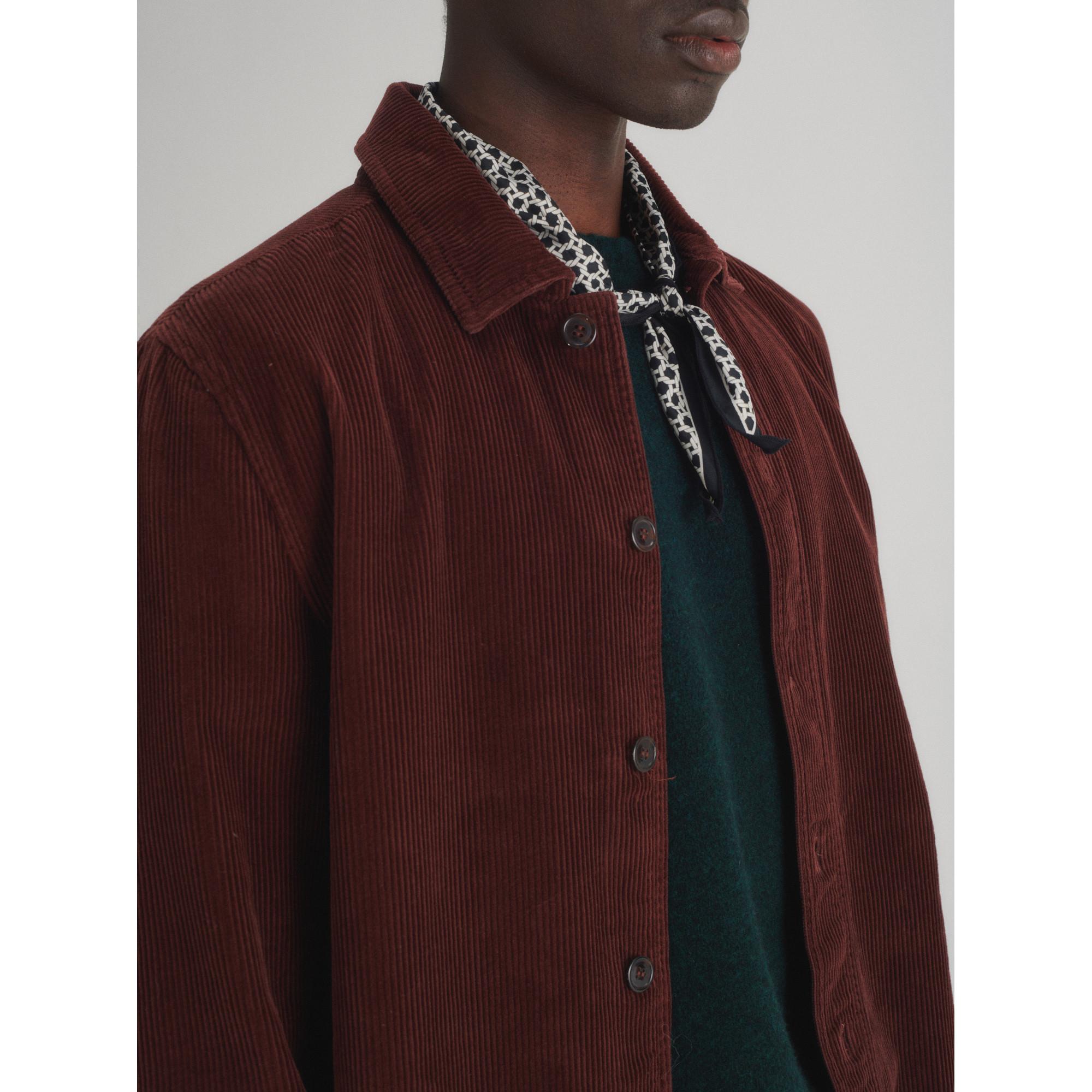 MAISON STANDARDS Gaston Velours Cord Overshirt  