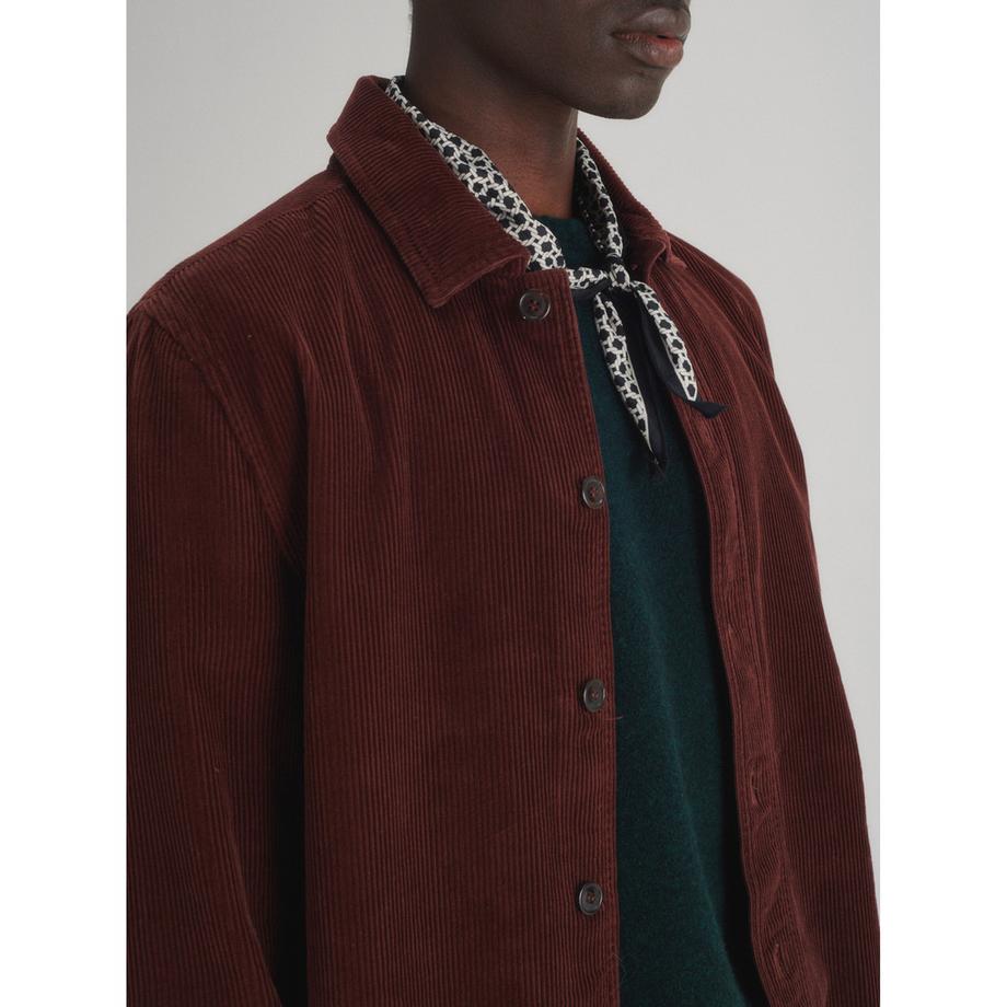 MAISON STANDARDS Gaston Velours Cord Overshirt  