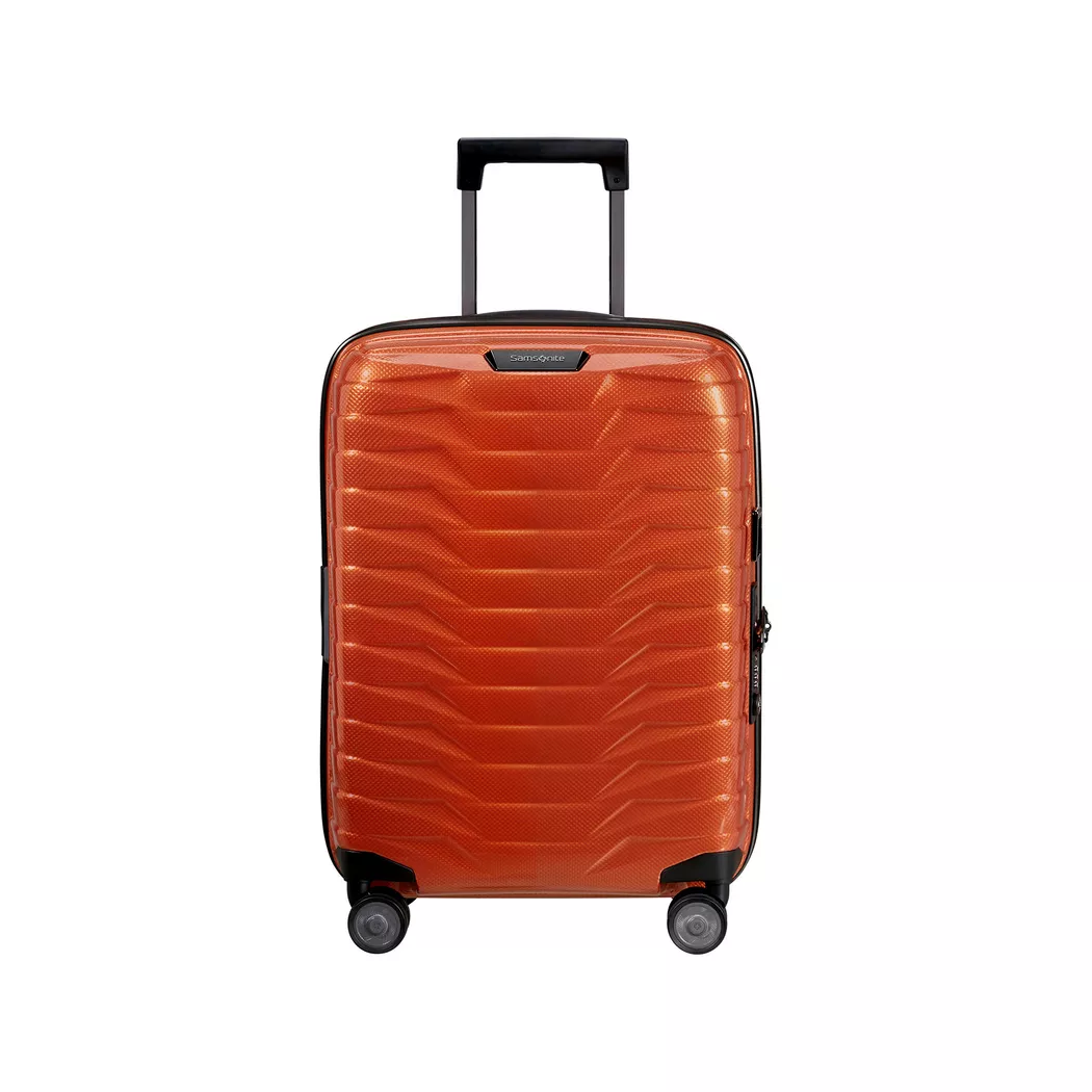 Samsonite 55cm Expandable Cabin Spinner Suitcase - Proxis - Flame - 819909 - 5400520355669