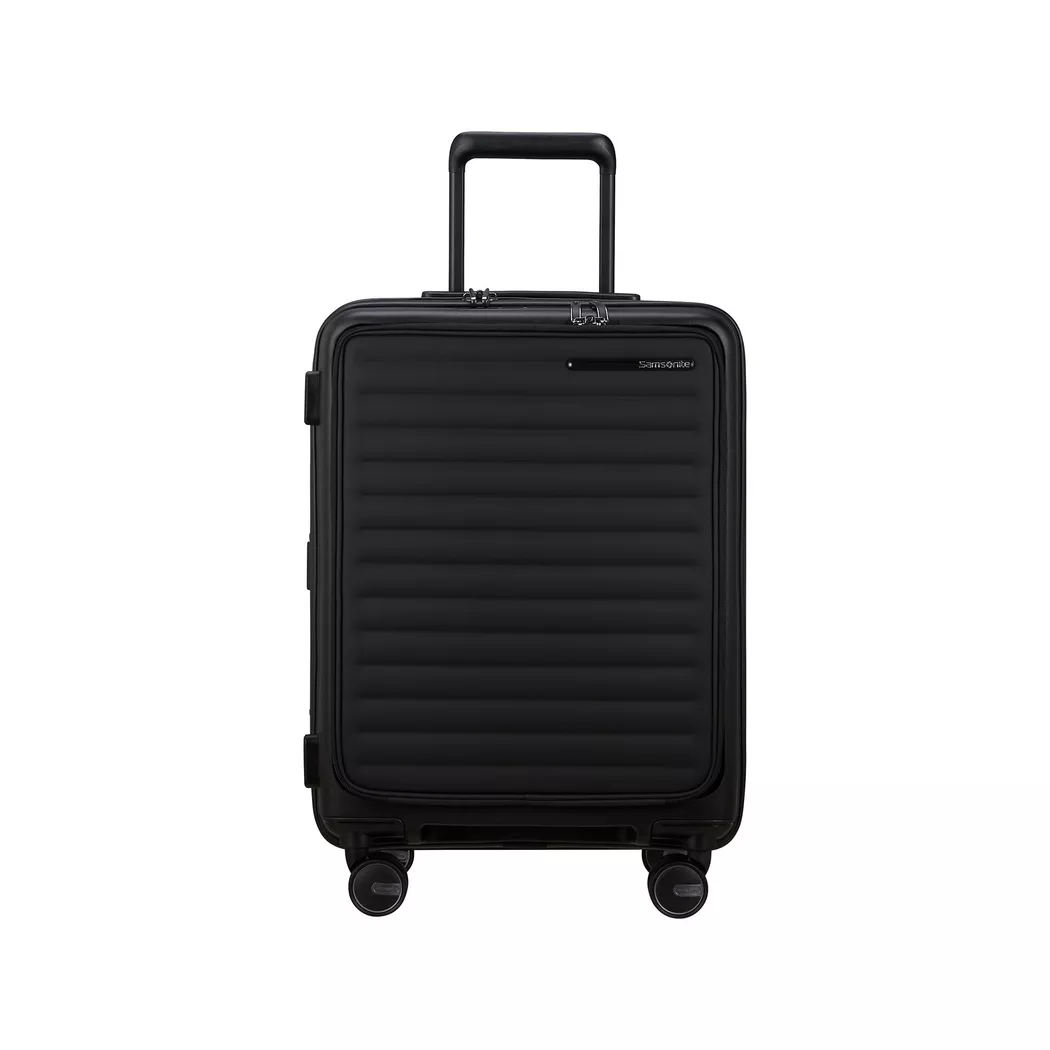 Samsonite 55cm Easy Access Cabin Suitcase - Restackd - Black - 809788 - 5400520262875