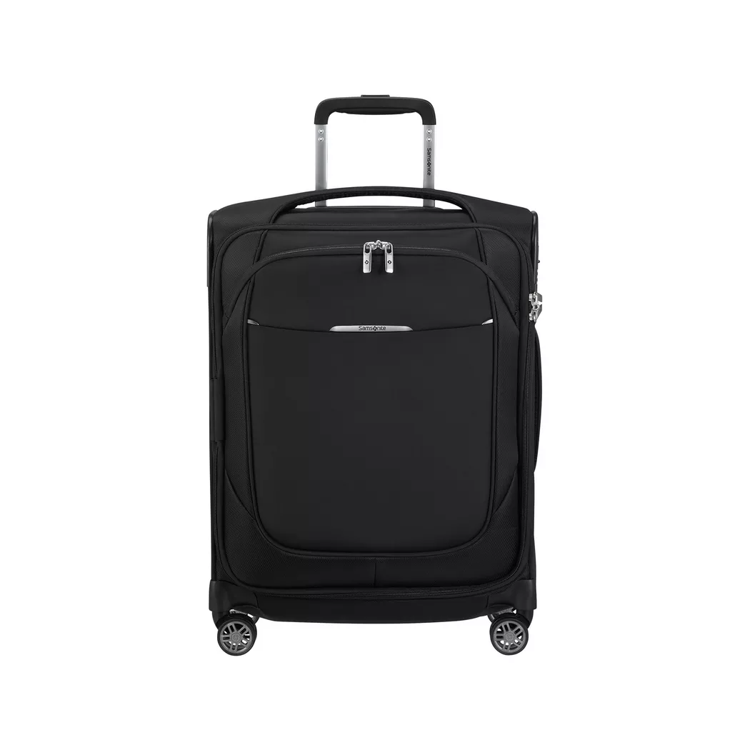 Samsonite 55cm Expandable Carry On Suitcase - Re-Lite - Black - 817936 - 5400520325167