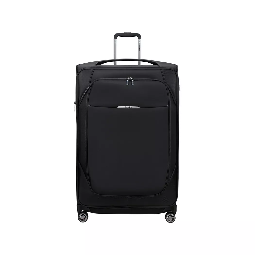 Samsonite 83cm Expandable Spinner Suitcase - Re-Lite - Black - 817981 - 5400520325310