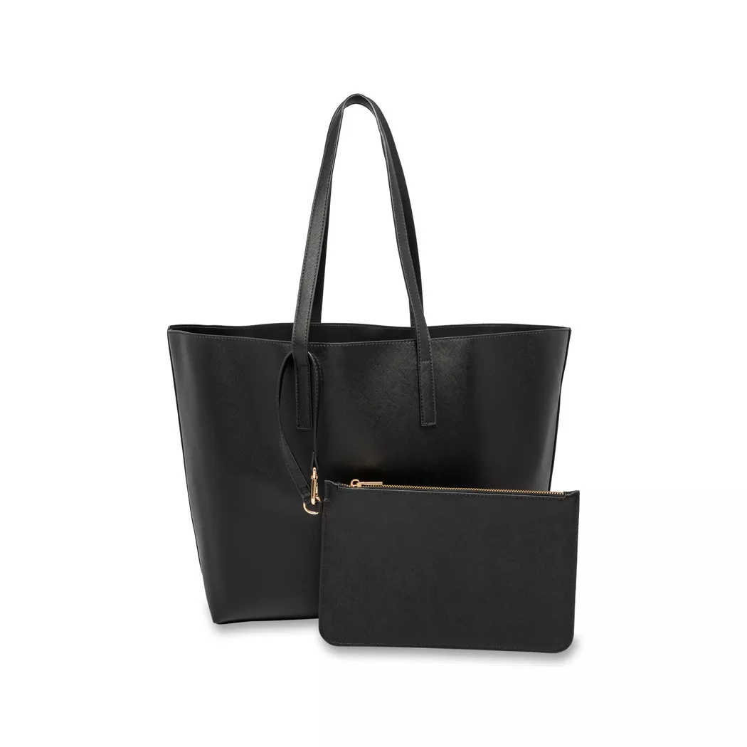 Manor Woman - Shopper-Tasche, für Damen, Black, Größe ONESIZE