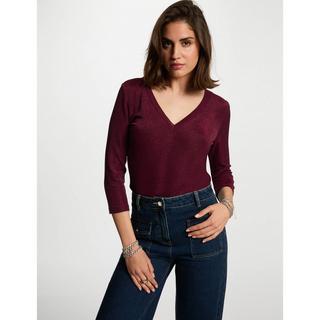 MORGAN V-Ausschnitt 3/4 Arm T-Shirt  