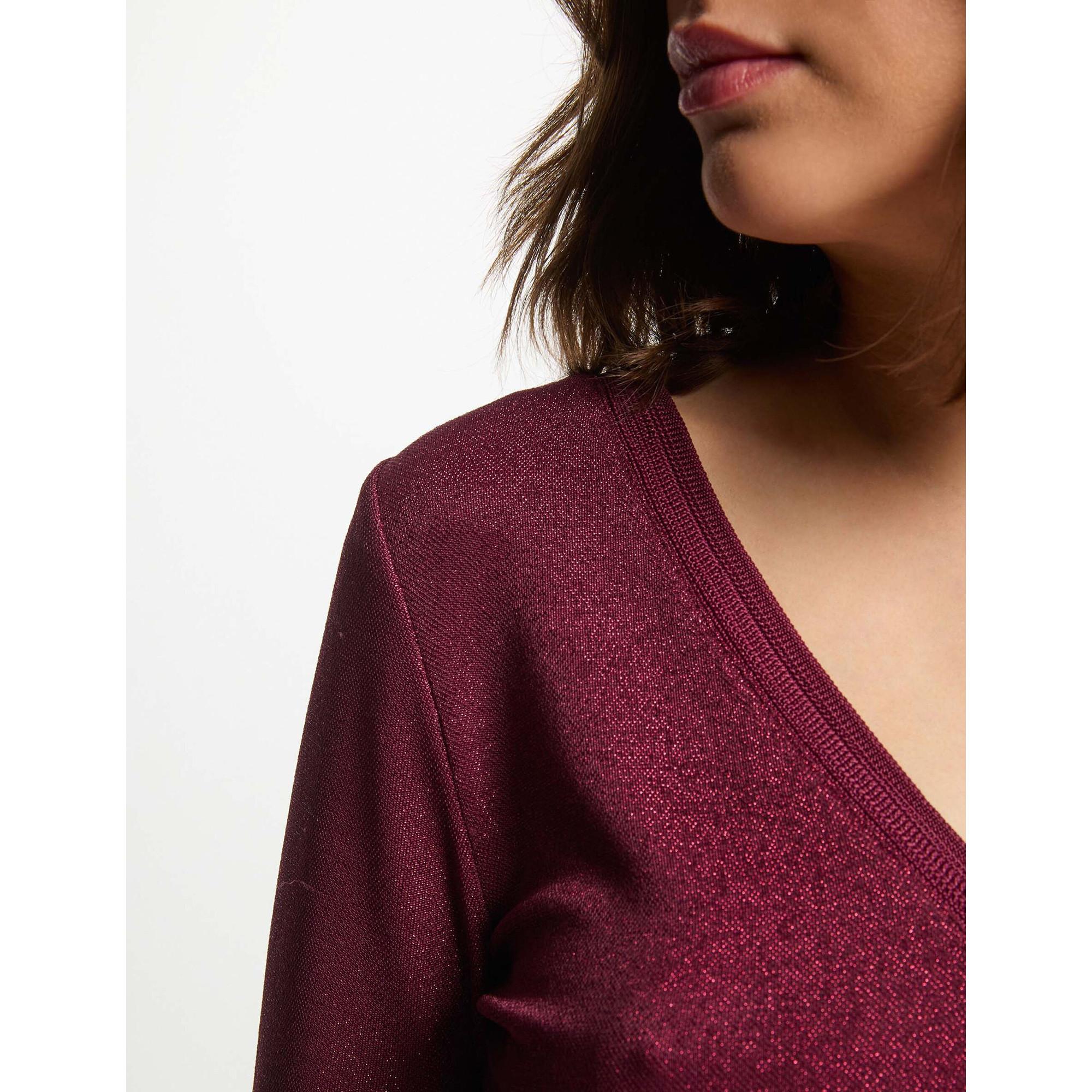 MORGAN V-Ausschnitt 3/4 Arm T-Shirt  