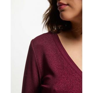 MORGAN V-Ausschnitt 3/4 Arm T-Shirt  