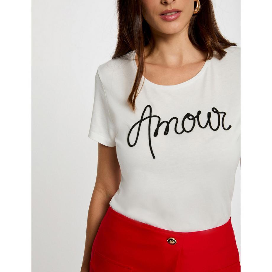 MORGAN T-Shirt Amour Print  