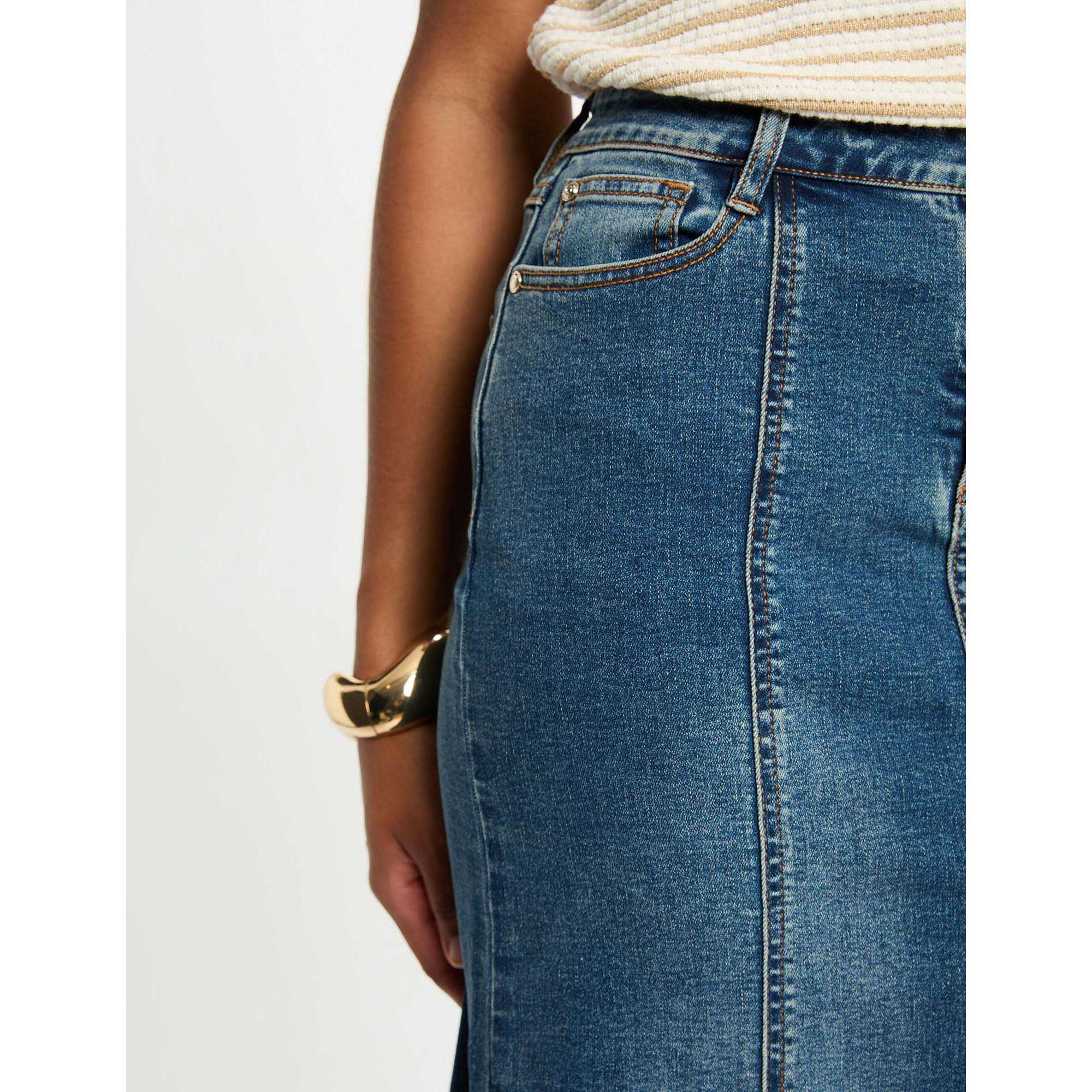 MORGAN Midi Jeansrock  