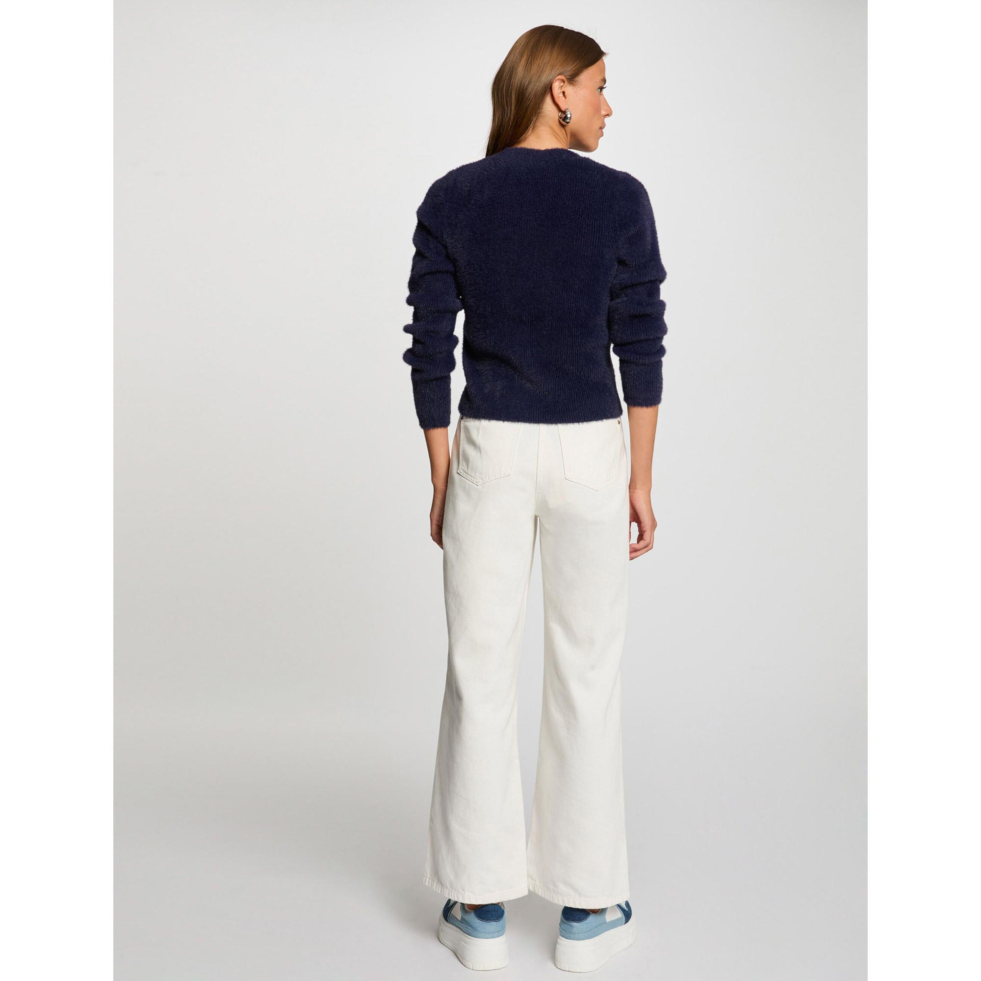 MORGAN Classic Fit V-Ausschnitt Strickjacke  