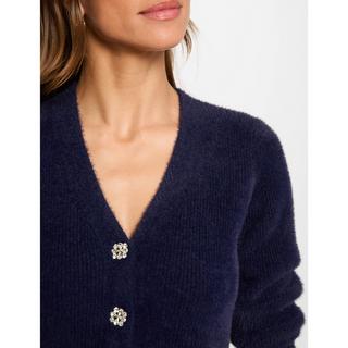 MORGAN Classic Fit V-Ausschnitt Strickjacke  