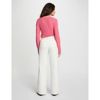 MORGAN V-Ausschnitt Pullover mit Zierknöpfen  