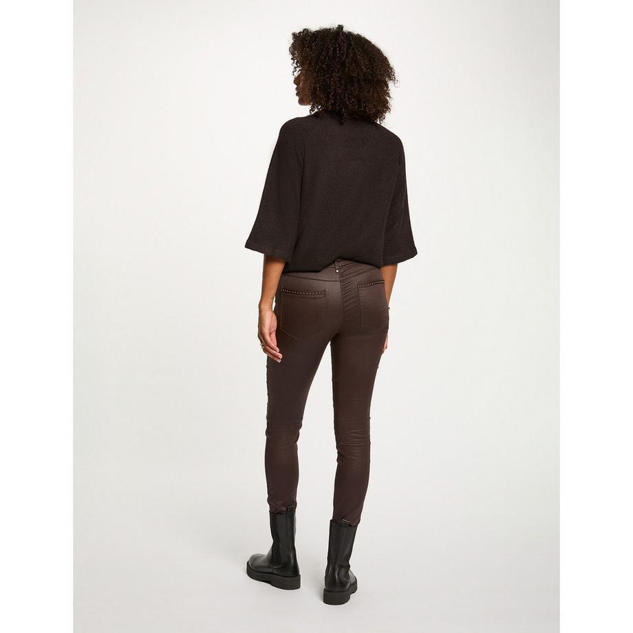 MORGAN Pantalon Slim Enduit  