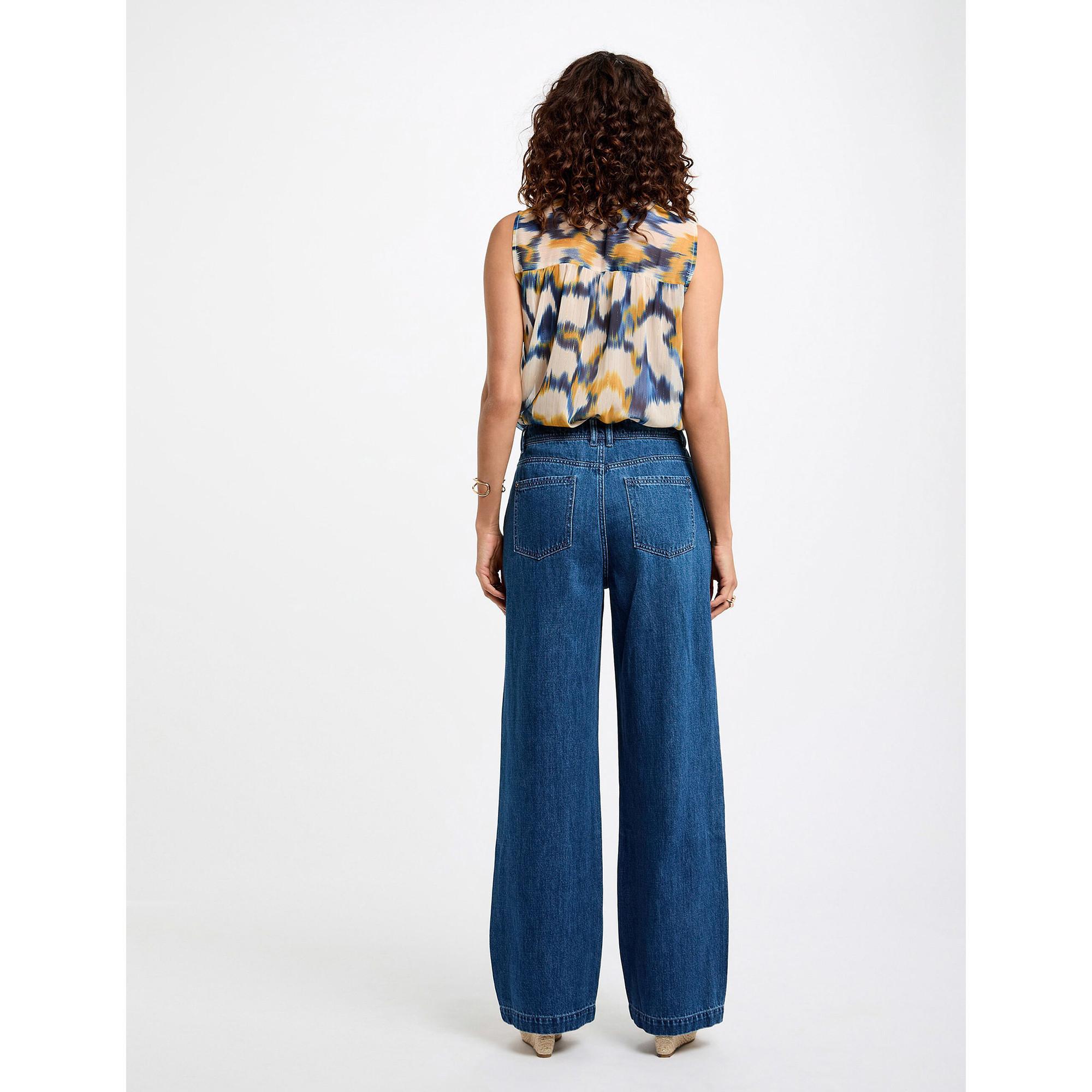 MORGAN High Waist Wide Leg Jeans  