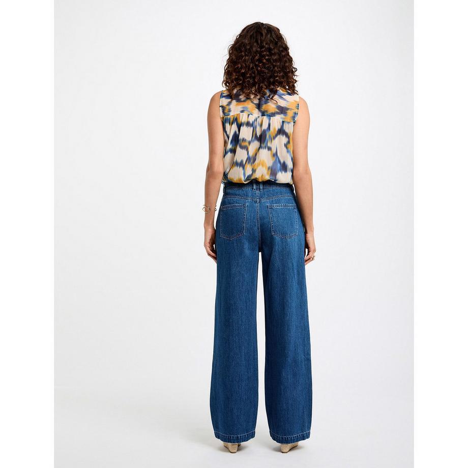 MORGAN High Waist Wide Leg Jeans  