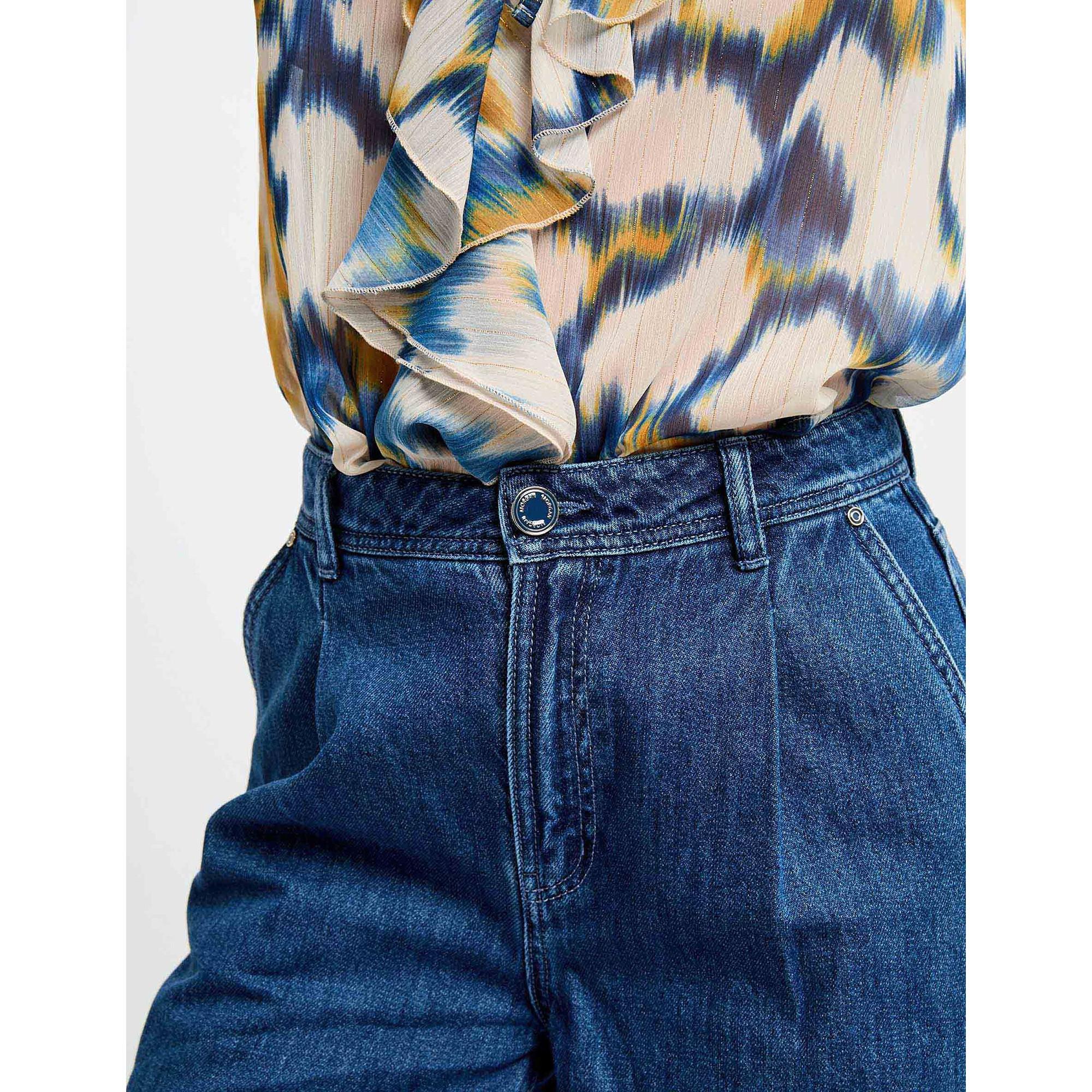 MORGAN High Waist Wide Leg Jeans  