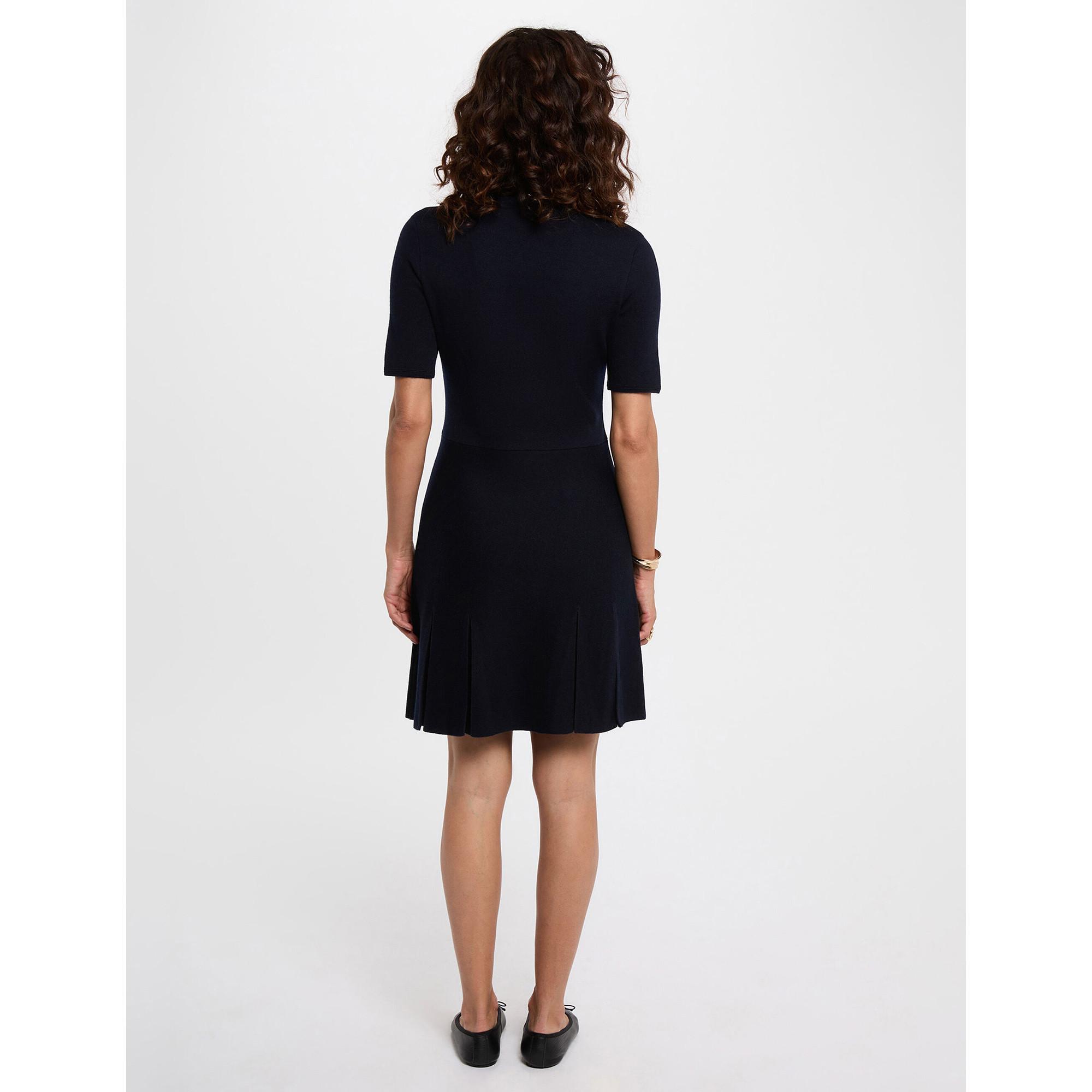 MORGAN Kurzarm Rundhals Kleid  