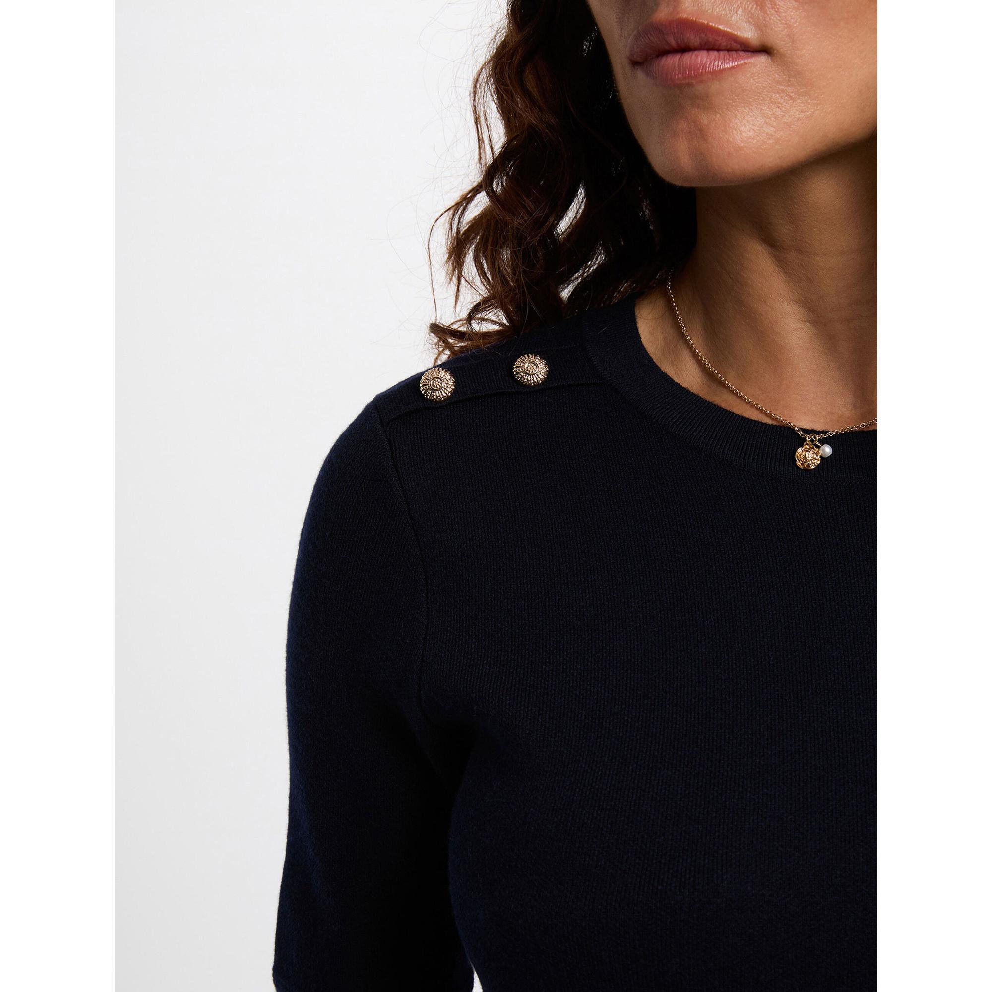 MORGAN Kurzarm Rundhals Kleid  