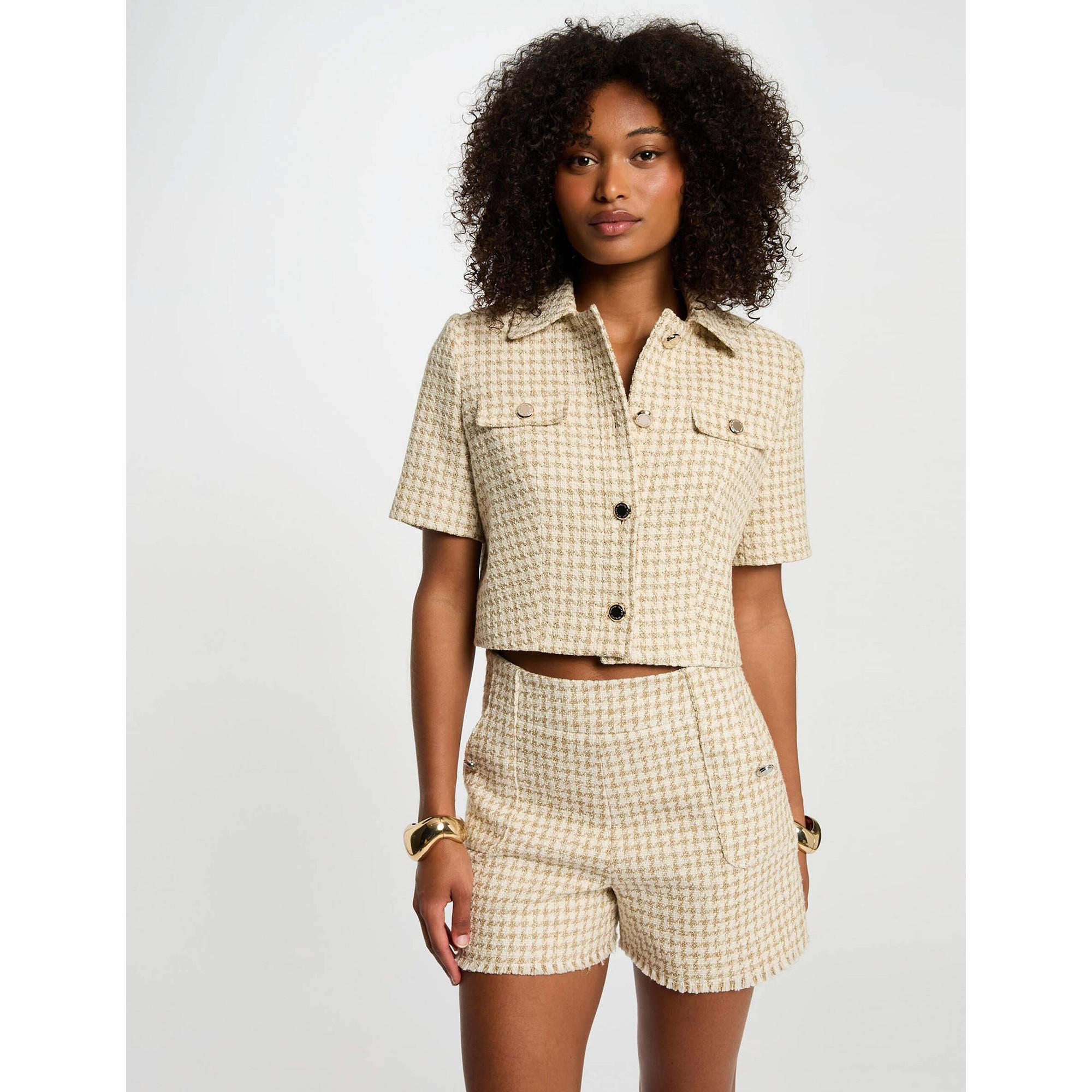 MORGAN Short in Tweed  