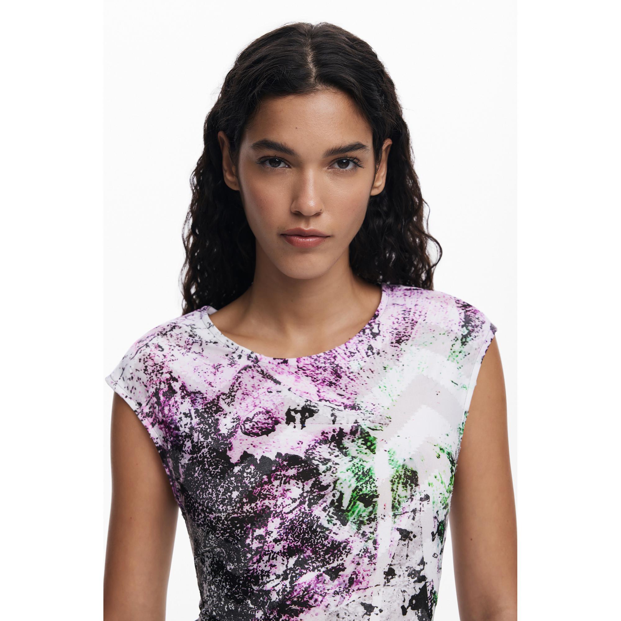 Desigual Arty Print Ärmelloses Minikleid  