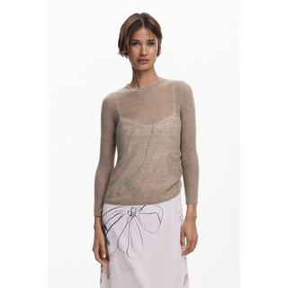 Desigual Robe 2-en-1 Manches Longues Fleurie  