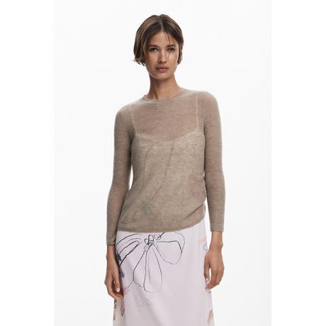 Desigual Robe 2-en-1 Manches Longues Fleurie  