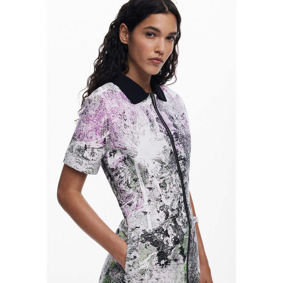 Desigual Kurzes Kleid meliert  