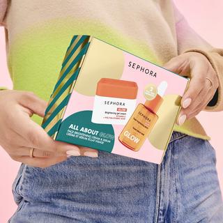 SEPHORA  KIT TOUT POUR L'ÉCLAT - Crème et sérum éclat visage 