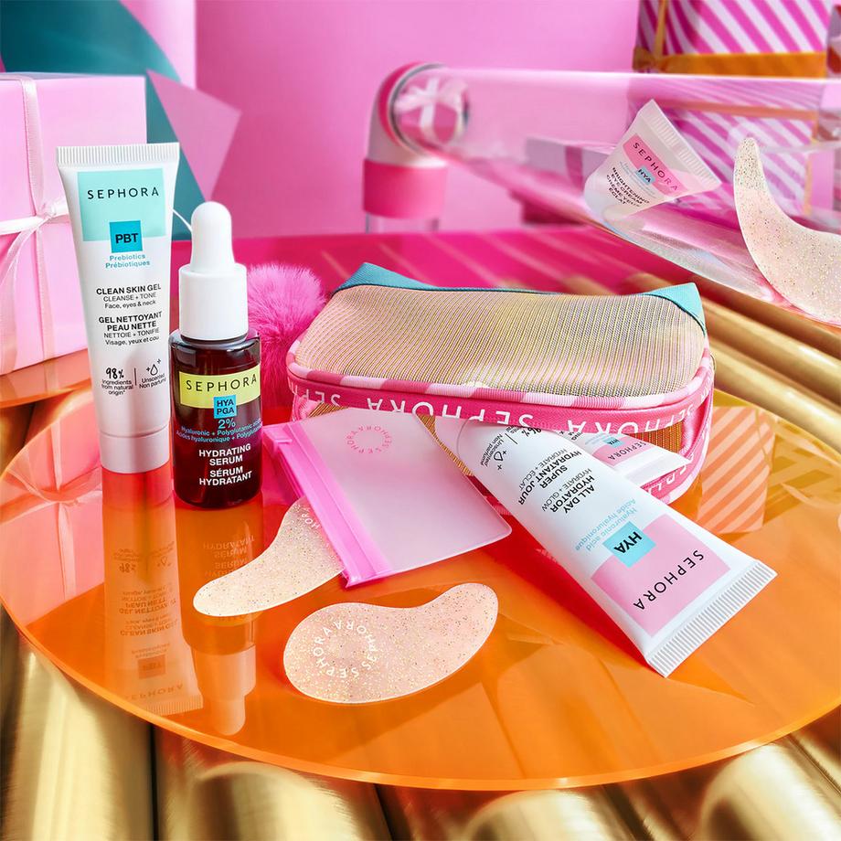 SEPHORA  KIT DE MINI INDISPENSABLES SOIN - Coffret de 5 mini essentiels soin 