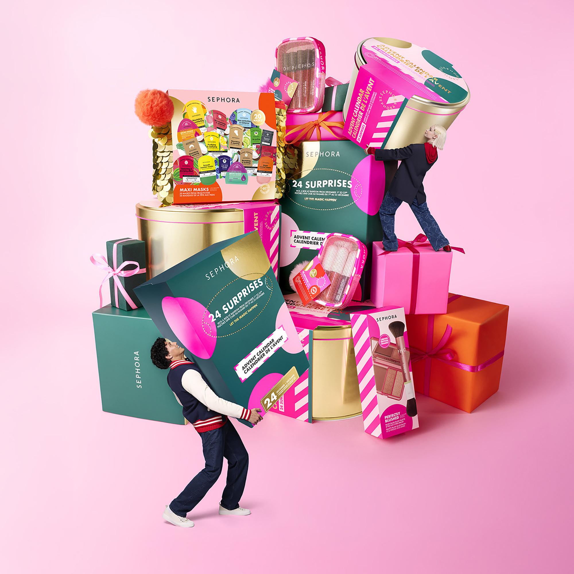 SEPHORA  Calendario dell’Avvento: 24 sorprese make-up, trattamenti, bagno e accessori 