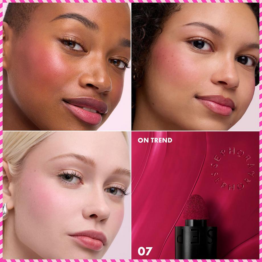 SEPHORA  TRIO-SET BLUSH & GO - Mit einem neuen Farbton in limitierter Auflage 