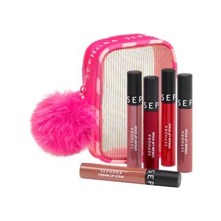SEPHORA  KIT DE 5 ROUGES VELOUTÉS SANS TRANSFERT - Avec une teinte en édition limitée 