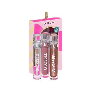 SEPHORA  Set mit 3 Glossed - Mit einem neuen Farbton in limitierter Auflage 