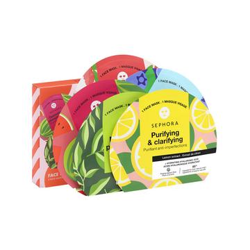 LA MAGIE DES MASQUES VISAGE - Coffret de 5 masques soin visage