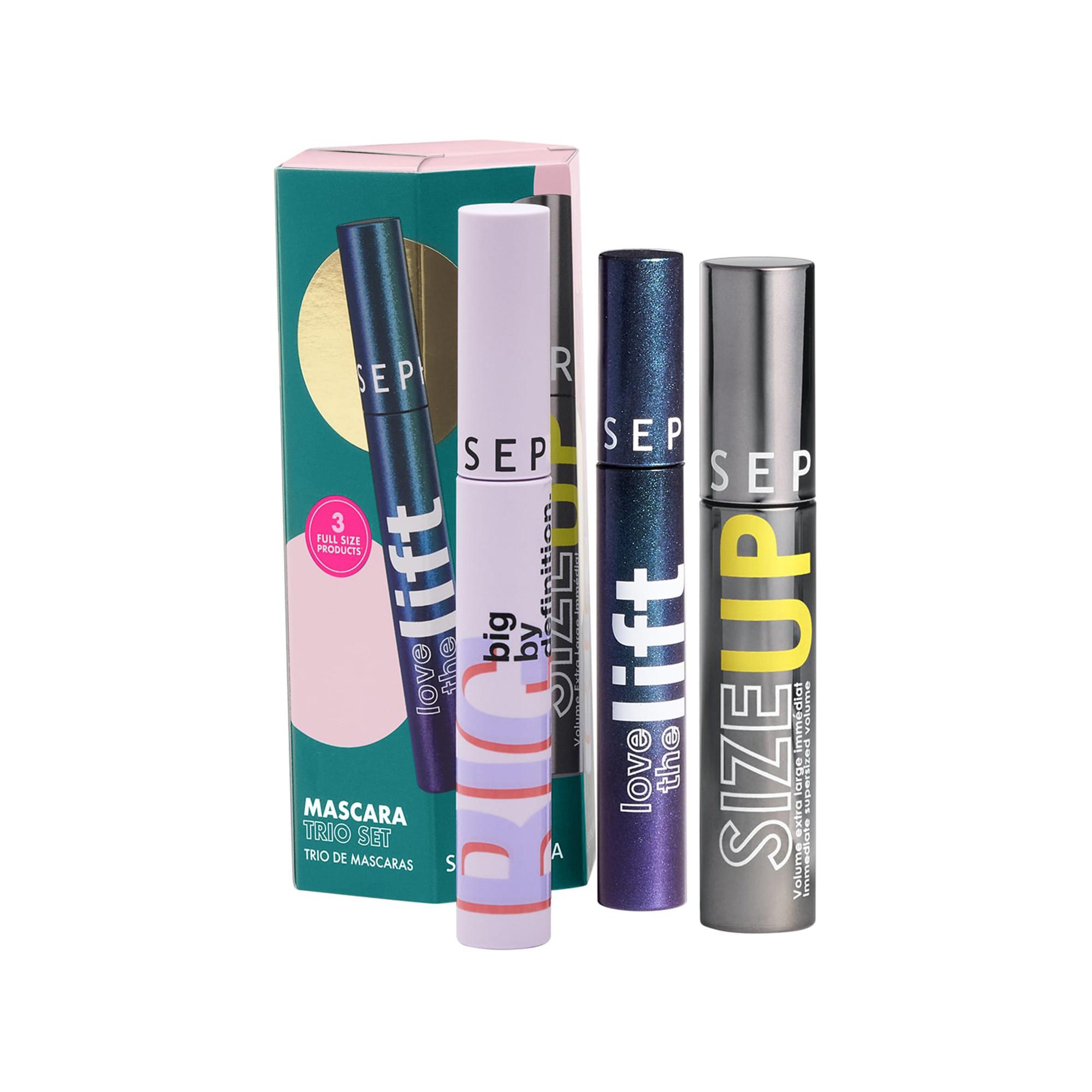SEPHORA  MASCARA-TRIO - 3 Mascaras, 3 Effekte: Volumen, Definition oder Lifting-Effekt 