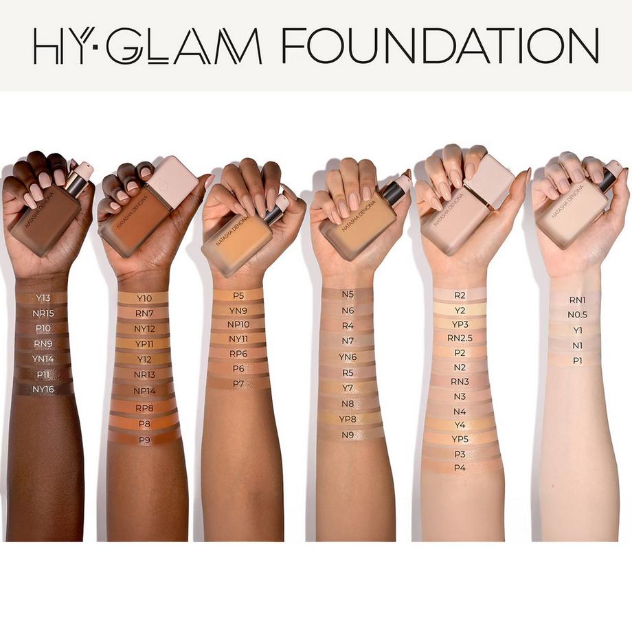NATASHA DENONA  HY-GLAM Foundation - Fondotinta 