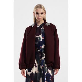 DIXIE Blouson Bomber avec Épaules Ornées  