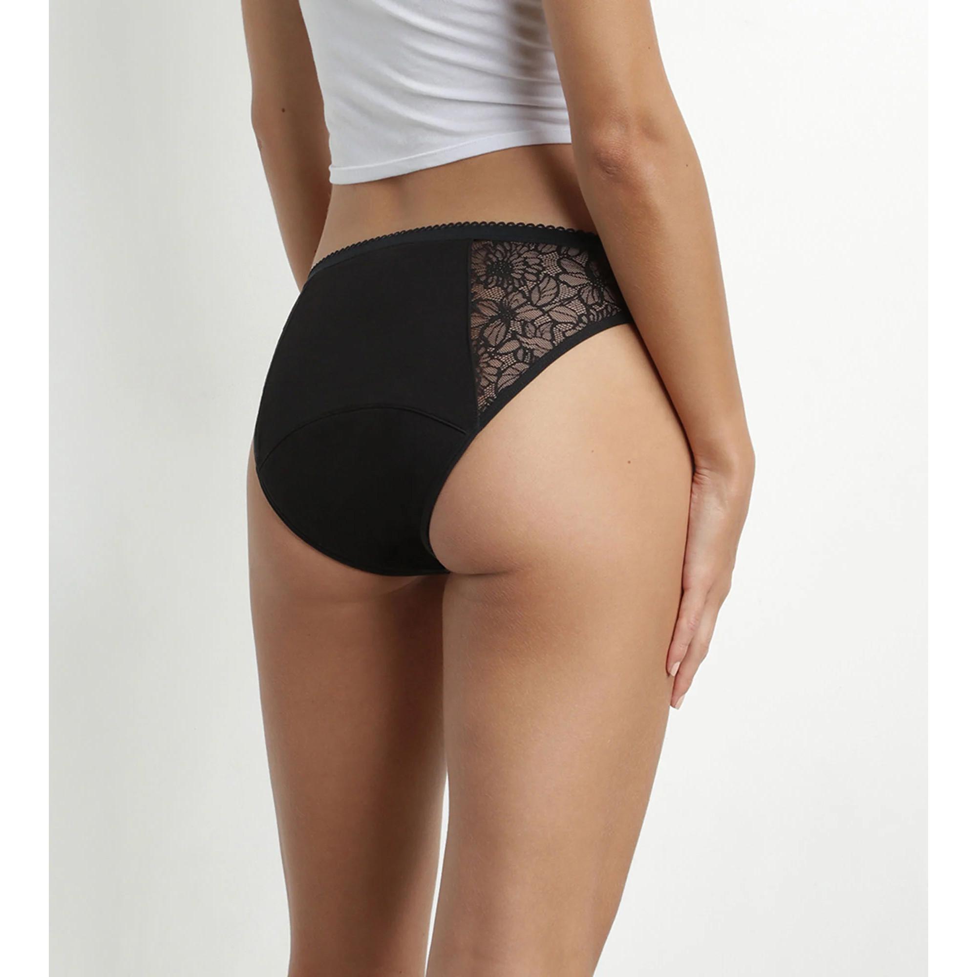 DIM Slip Mestruale Cotone Biologico Dettaglio Mesh  