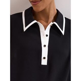 Phase Eight Vestito Gina con Colletto a Contrasto  