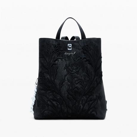 Desigual Rucksack Blumenprägungen  