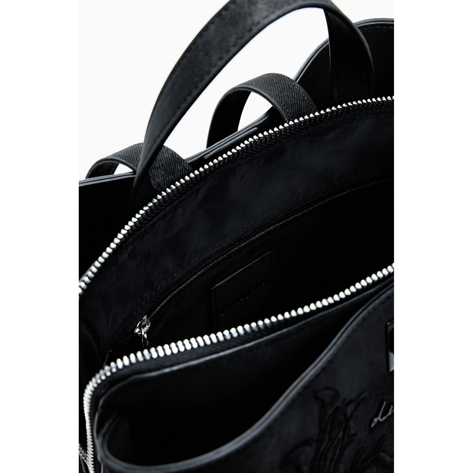 Desigual Rucksack Blumenprägungen  